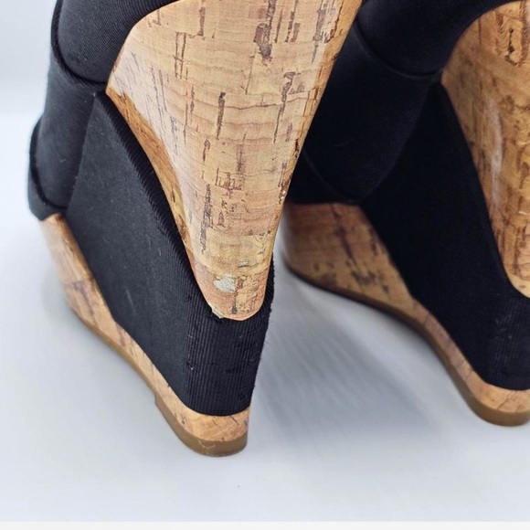 Mossimo open toe platform wedges, size 7 - Picture 5 of 7